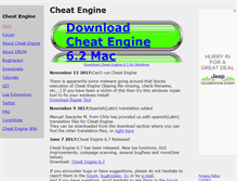 Tablet Screenshot of cheatengine.org