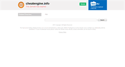 Desktop Screenshot of cheatengine.info