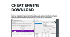 Desktop Screenshot of cheatengine.biz